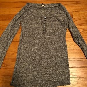 Long sleeve with buttons from aerie